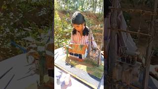 Miniature Village Model with Electric Pole | Easy DIY School Project | Kerala Style House Model/