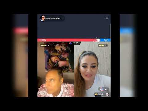 Hanım Ağa lakaplı Güniz Akkuş ve Mehmet Ali Erbil Tiktok'da canlı yayın yaptı..