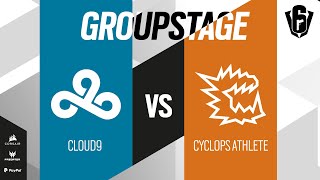 Cloud9 VS CYCLOPS athlete gaming \/\/ SIX INVITATIONAL 2021 – Group stage – Day 1