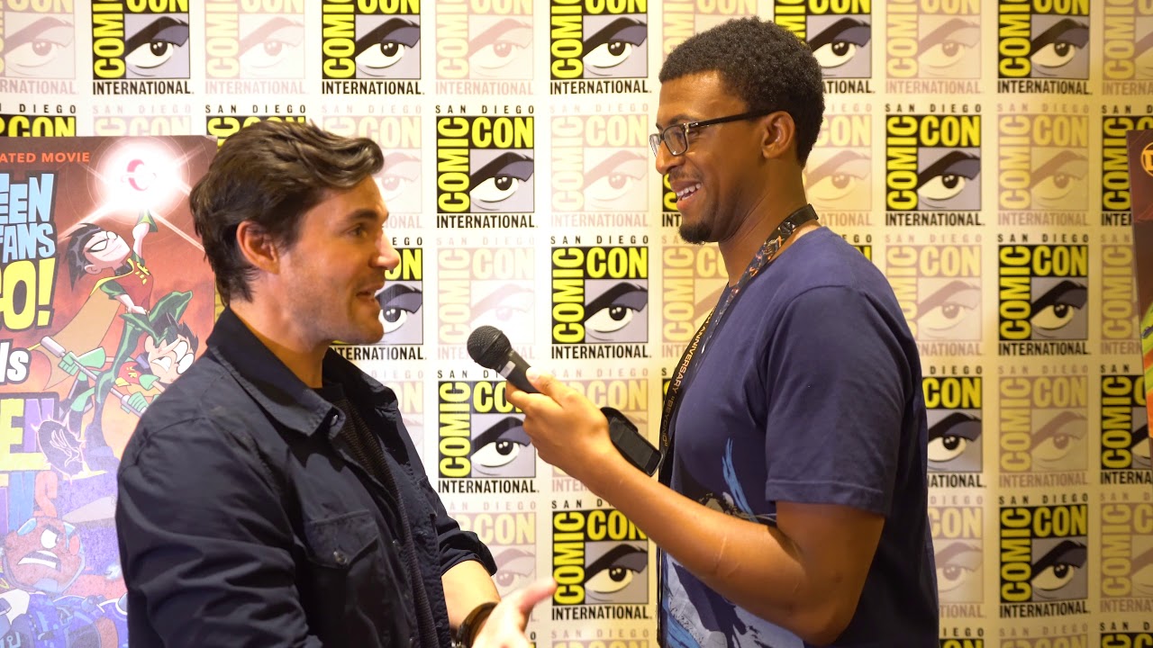SDCC 2019 | Teen Titans vs Teen Titans Go! Shawn Maher (Nightwing) Interview
