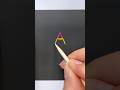How to Draw a HOUSE from Letter A 🏠 Easy Drawing Hack for Kids #drawing #diy #howtodraw #viral
