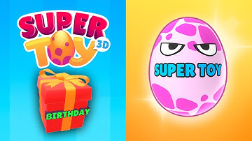 SUPER TOY 3D: Birthday - Gameplay ALL LEVELS | Android and iOS