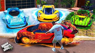 SHINCHAN Collecting RARE ELEMENTAL CARS From PENNYWISE In GTA 5