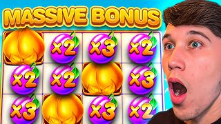 I SPUN INTO MY BIGGEST FRUIT PARTY BONUS!! (HUGE COMEBACK)