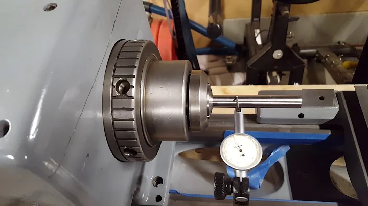 Clausing 5914 Spindle Replacement Results, Reusing...