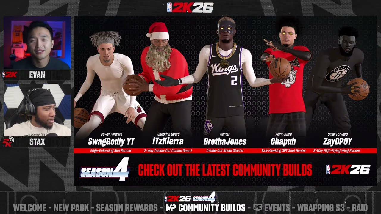 NBA 2K26 | Season 4 First Look • New remastered Park, new rewards, MyCAREER events, and more