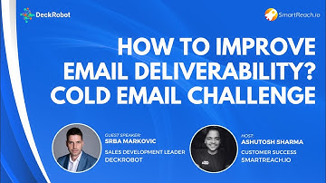 How to Improve Email Deliverability? Cold Email Challenge