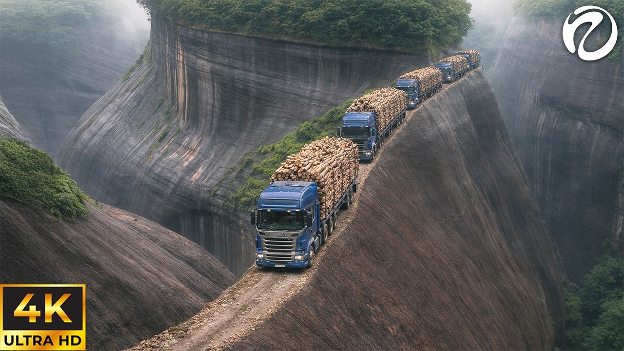 Impossible Places | China's Most Dangerous Mountains Should Not Visit Alone | Dangerous Roads