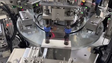 AUTOMATIC INDEXER SPRING COMPONENTS ASSEMBLY MACHINE CT 3.7  SEC/PC