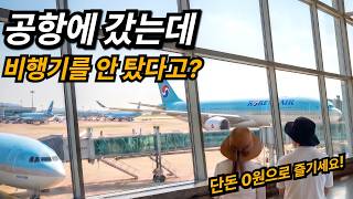 0원으로 즐기는 폭염탈출 인천공항 코스 | 이런 하루를 보낼 줄은 몰랐습니다