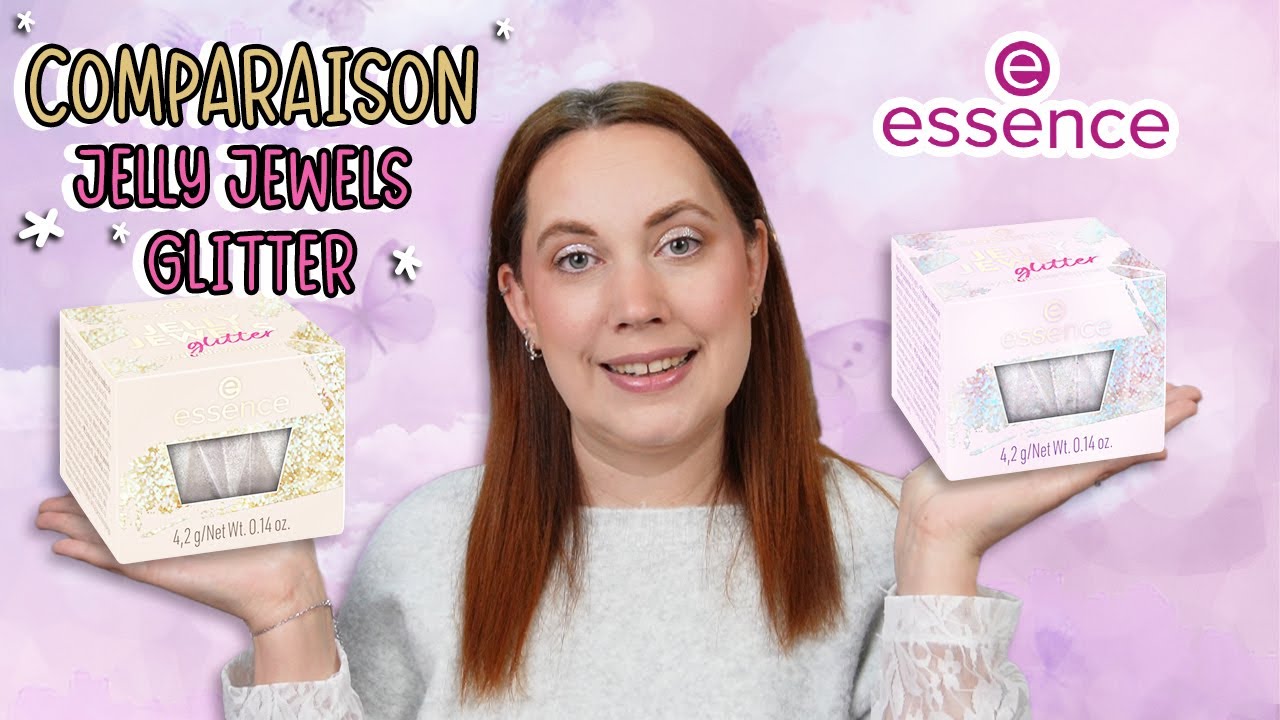 COMPARAISON Jelly Jewels Glitter d'Essence 💎 | ByManolita