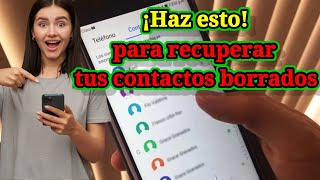 Como RECUPERAR CONTACTOS ELIMINADOS o borrados de mi CELULAR 2025 || Recuperar Contactos de Whatsapp screenshot 2