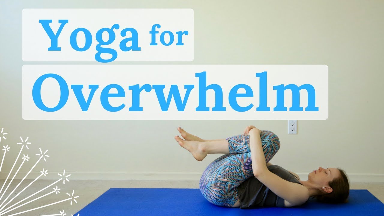 Yoga For Overwhelm Gentle Restorative Practice 12 Minutes YouTube