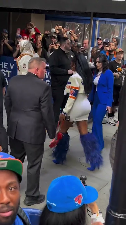 Fat Joe and Remy Ma at Game 6