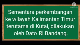 Materi Agama Islam kelas XII Perkembangan Dakwah Islam di Indonesia