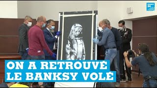 Bataclan : l’œuvre volée de Banksy retrouvée dans la campagne italienne