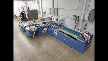 2002 MBO Perfection Navigator B26 Continuous Feed Auto Setup Paper Folder