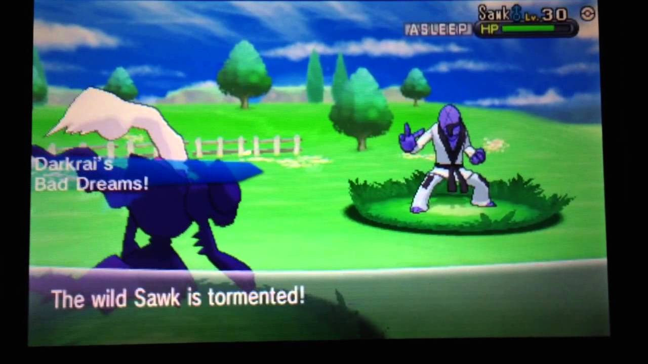 Pokemon X and Y Shiny Sawk (N3RD REVIEWS) YouTube