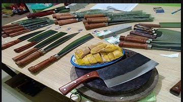 Dao Chặt Gà Thép Nhíp Xe chỉ 250k miễn ship / zalo 0983105183