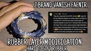 [MODIFICATION] VANISH FAFNIR RUBBER LAYER MOD | HARD TO SOFT screenshot 3