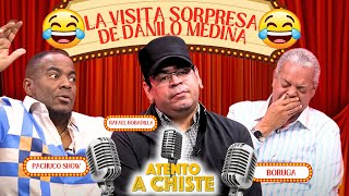 DANILO MEDINA VISITA A BORUGA Y PACHUCO "CASI LOS MATA DE LA RISA" 😂 - #AtentoAChiste