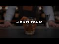 How to make monte  tonic by amaro montenegro