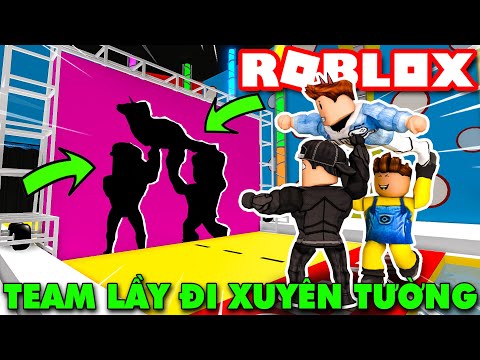 Roblox | TEAM LẦY ĐI XUYÊN TƯỜNG: KHI KIA LÀM MÀU TẠO NÉT VÀ CÁI KẾT - Hole in the Wall | KiA Phạm