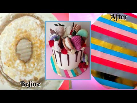 How to Cover a Cake Board with Wrapping Paper