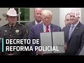 Trump firma para reformar protocolo policial - Estrictamente Personal