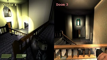 The House (Quake 4 and Doom 3 Comparison) [WIP]