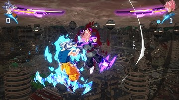 Goku Ultra Instict Vs Goku Black SSJR | DBZ Sparking Zero