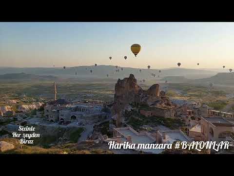 KAPADOKYA  da hava balonları en iyi nerde izlenir  #balon #kapadokya #nevşehir nevse