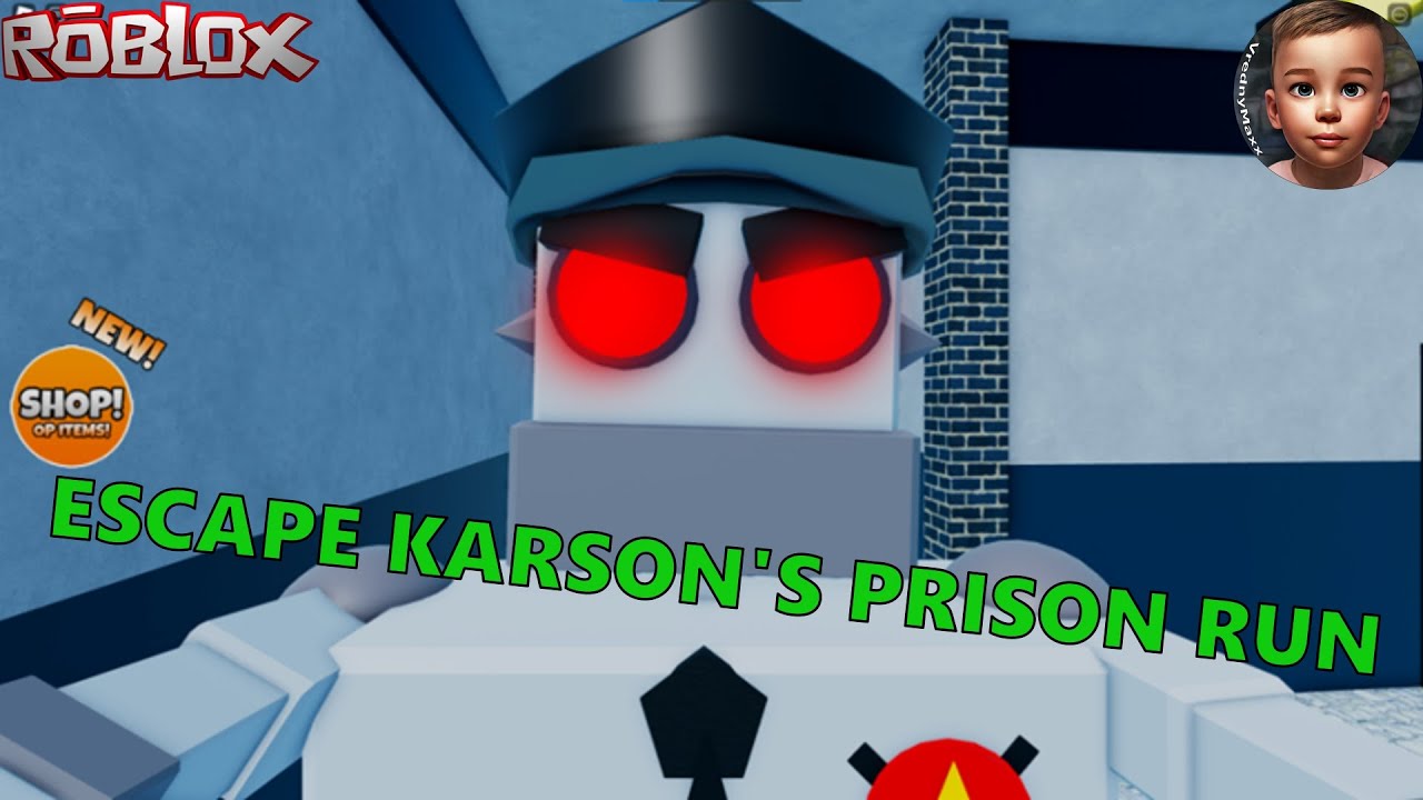 ESCAPE KARSON'S PRISON RUN - YouTube