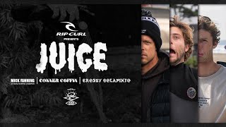 Rip Curl's JUICE starring Mick Fanning, Conner Coffin & Crosby Colapinto on #TheSearch | Rip Curl