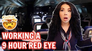 Flight Attendant Life - LIFE UPDATE + INTERNATIONAL RED EYE TRIP ✈️😳