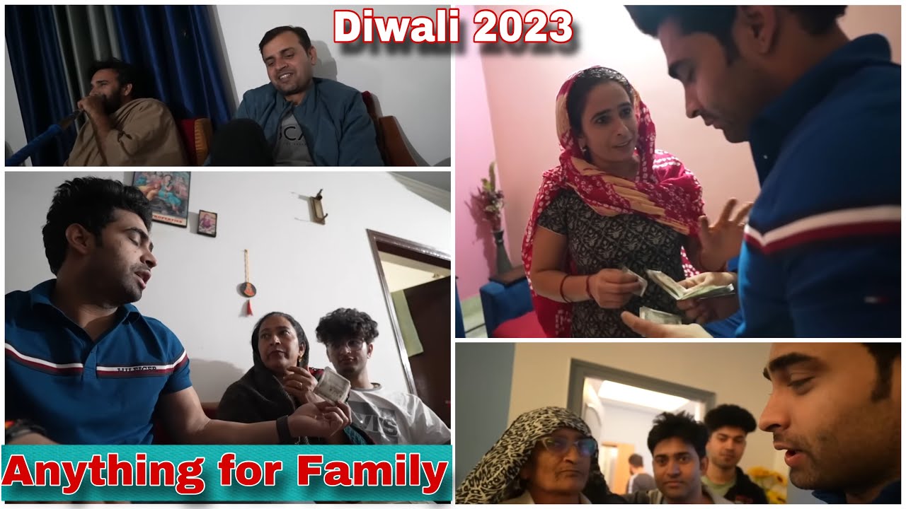 Diwali Pe De di behno ko भेंट 😇 || Anything for Family 🤍 ||  Ajju0008