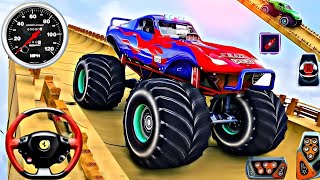 Monster Truck Mega Ramp Extreme Racing - Impossible GT Car Stunts Driving - Gadi game - Android Game screenshot 4