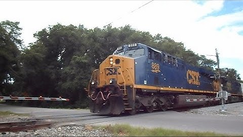 CSX Tropicana Juice Train Rolls Over Bad Rail Joints
