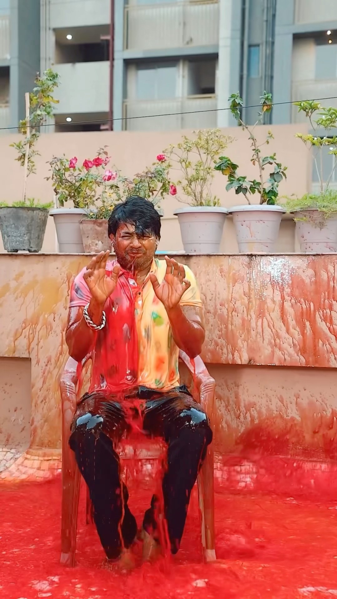 Happy holi dosto #surajactor #happyholi #holi