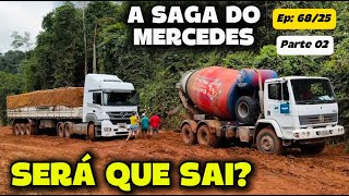 CAMINHÃO TRAÇADO VAI TENTAR PUXAR A CARRETA. Será que sai?