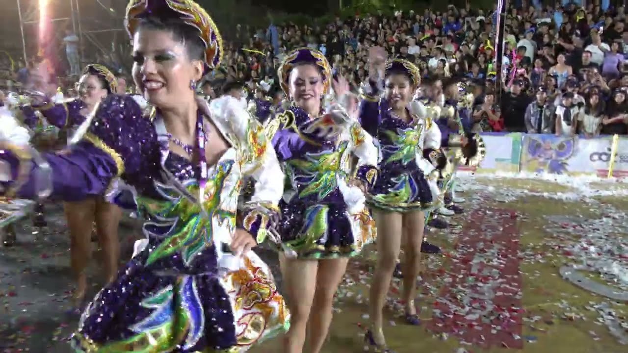Caporales San Martin en el Carnaval Andino de Arica.