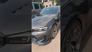 India’s Sickest M340i? 🖤 Carbon Fibre Everywhere! #SupercarsIndia #StealthBuild #CarModification