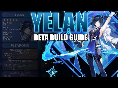Genshin Impact: Best Yelan Sub-DPS Build