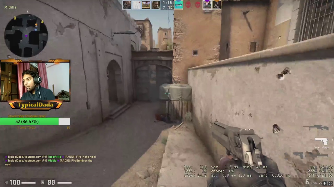 Typical Dada Live Stream : Counter Strike Global Offensive - YouTube