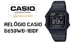 Unboxing Relógio Casio B650WB-1BDF - YouTube