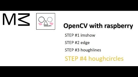 opencv with raspberry step #4 houghcircles
