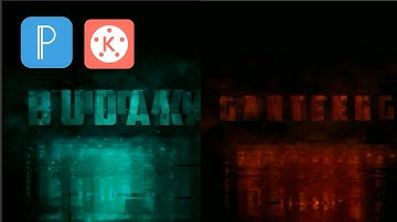 Free intro : neon glitch in kinemaster || kinemaster tutorial + PixelLab