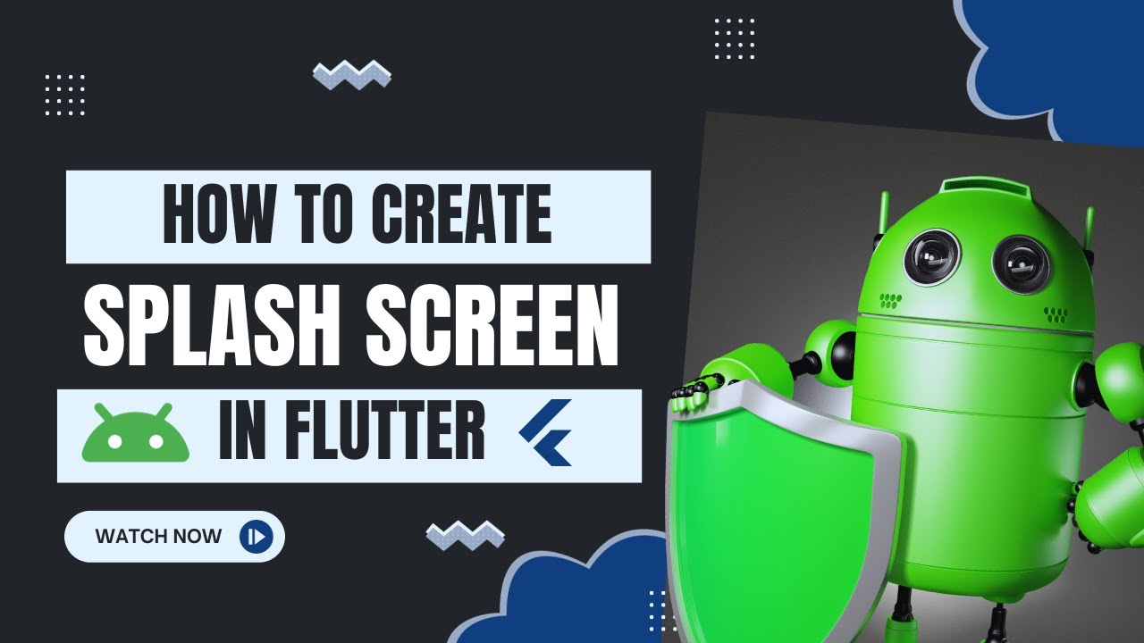 How to Create a Splash Screen in Flutter || Subscribe to Flutter World ...