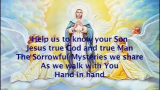 (TUESDAY & FRIDAY) SORROWFUL MYSTERIES, HOLY ROSARY: Mother Mary Pray for Us