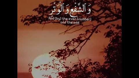 احمد العجمي سورة الفجر